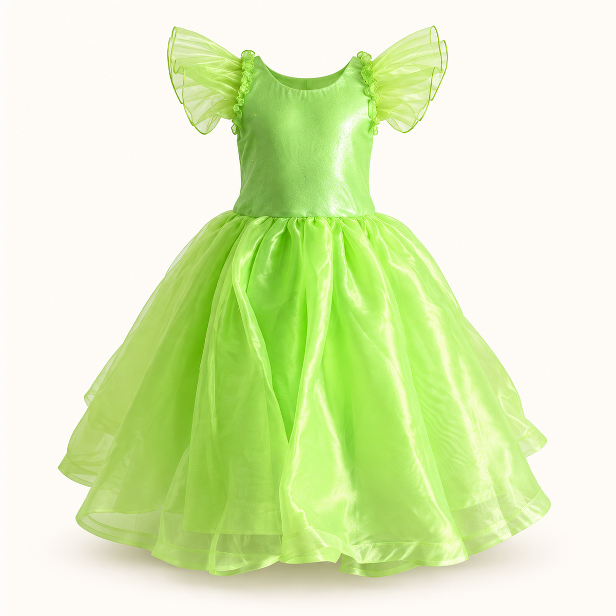 Vestido Mágico Lumina na cor Verde Fada